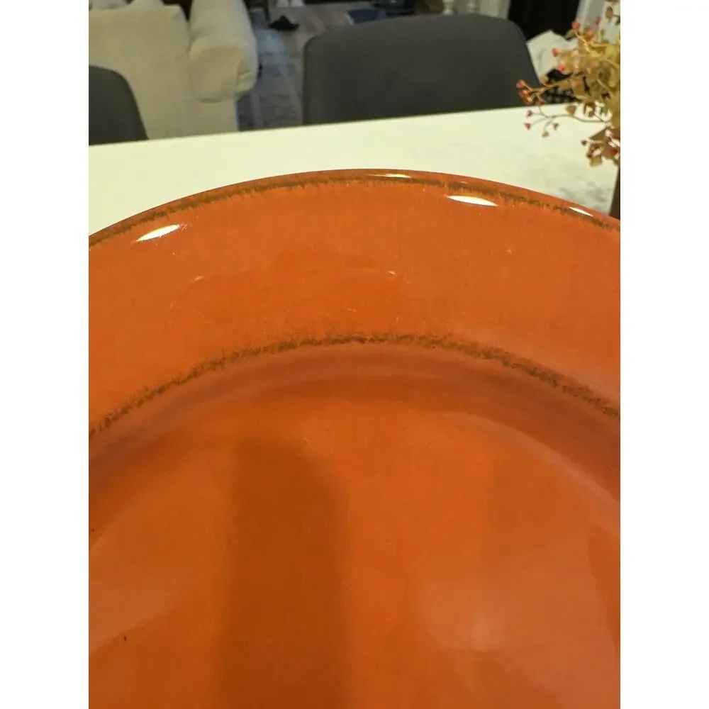 Pier 1 Toscana Terracotta Salad Luncheon Plate 8.75